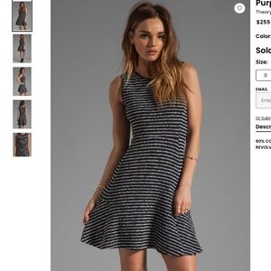 Theory Purposeful Stripe Nikay Dress